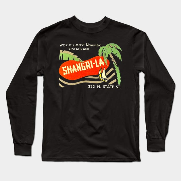 Shangri-La Long Sleeve T-Shirt by MindsparkCreative